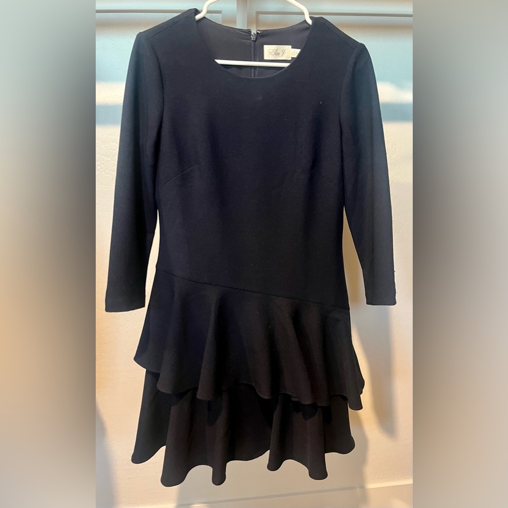 Long sleeve Eliza J from Nordstrom dress with Ruffles